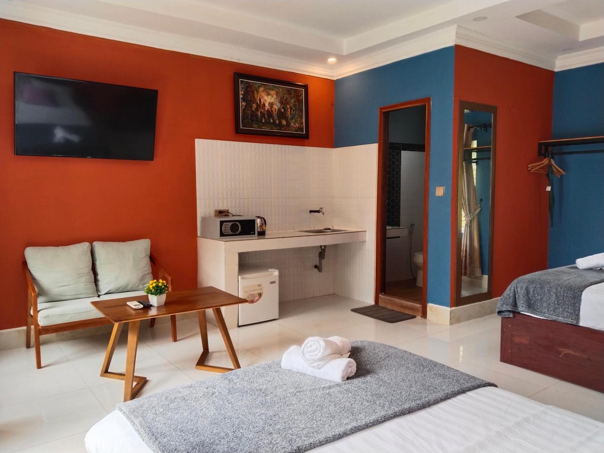 Teejays Bed And Breakfast Kampot Exterior foto